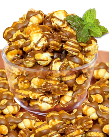 Chocolate Drizzle Popcorn!